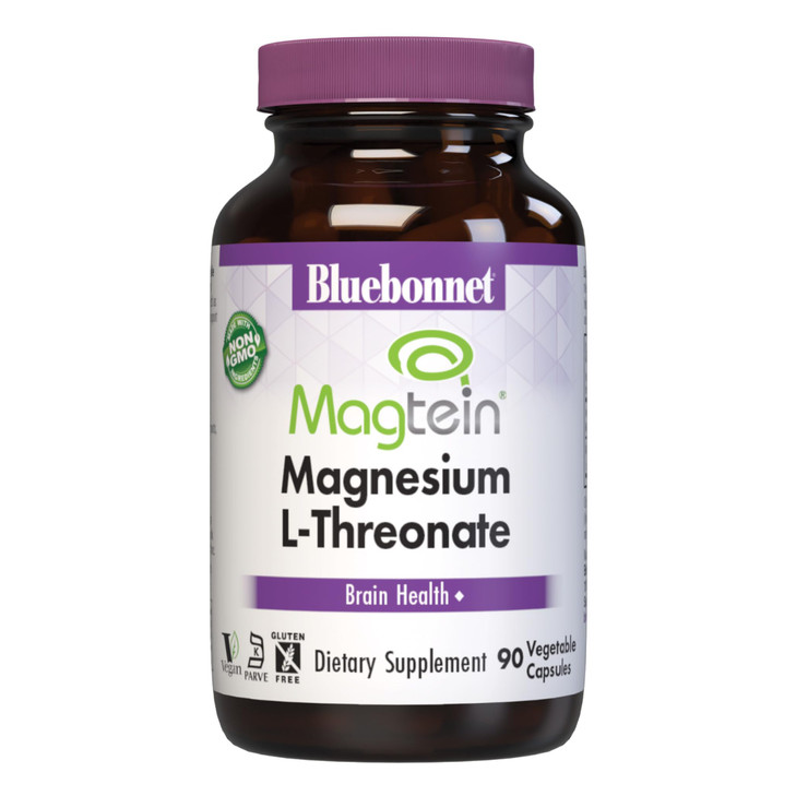 Bluebonnet Nutrition Magtein Magnesium L-Threonate, Brain Health*, Non-GMO
