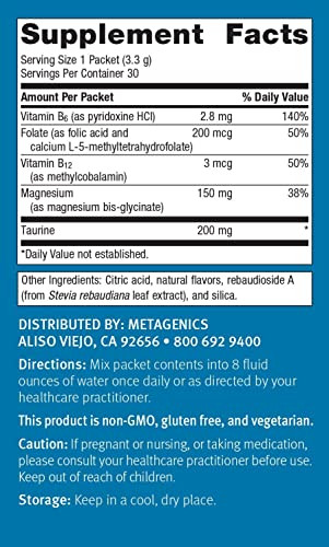 Metagenics MetaRelax Magnesium Powder Blend to Help Promote Restful Sleep