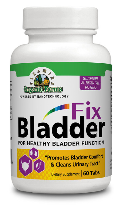 Organic Farms Vitamins Bladder Fix - 60 Tablets