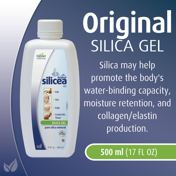 Hubner Original Silicea Gel 17 fl oz / 500 ml for Hair, Skin, Nails