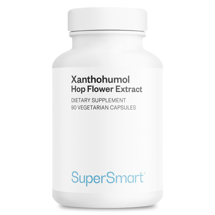 Supersmart - Xanthohumol Supplement 150mg per Day (Hops Flower Extract)