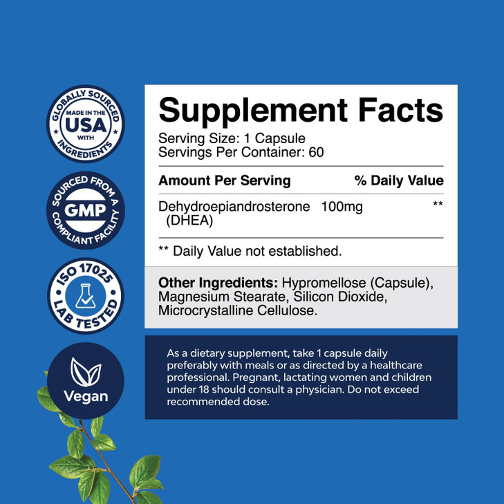 DHEA Supplement for Women & Men