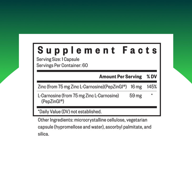 Seeking Health Zinc Carnosine