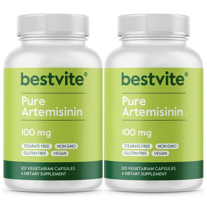 BESTVITE Artemisinin 100mg (240 Vegetarian Capsules) (2-Pack)