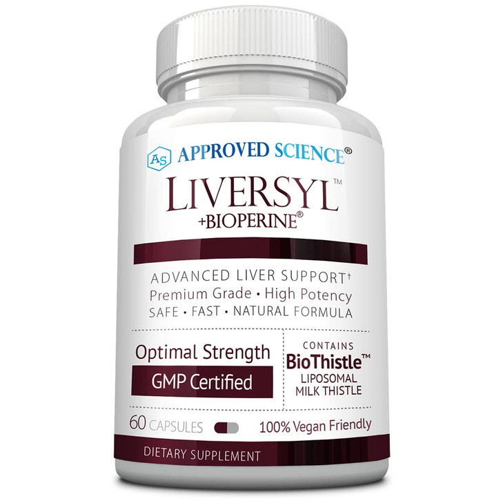 Approved Science Liversyl - Milk Thistle, Artichoke Extract, and Bioperine