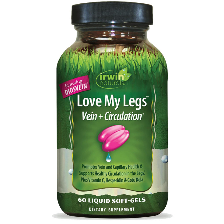 Irwin Naturals Love My Legs - 60 Liquid Softgels