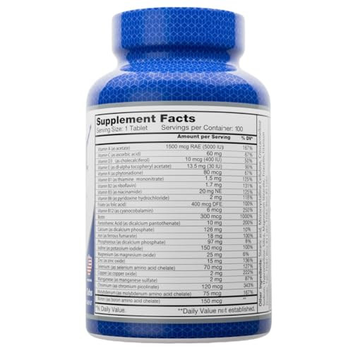 ALFA VITAMINS Multi Men Vitamins Dietary Supplement with Essential Vitamins &