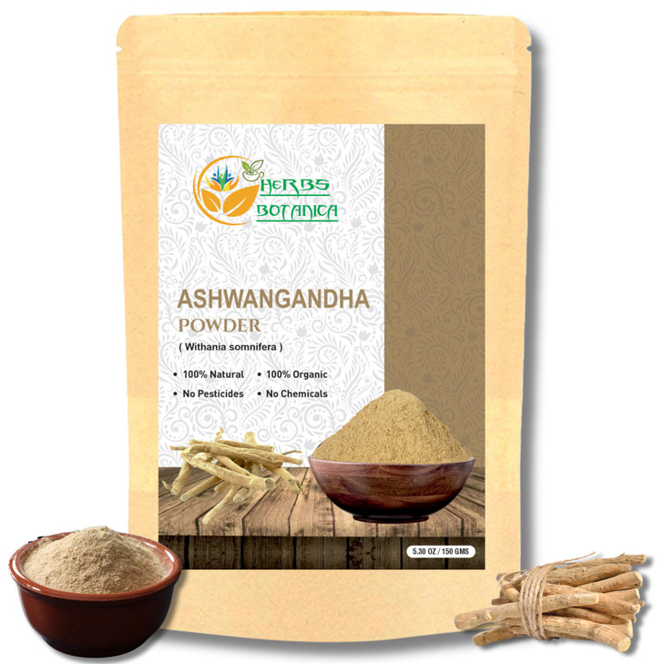 Herbs Botanica Ashwagandha Root Powder Withania Somnifera Powder Ashwaganda