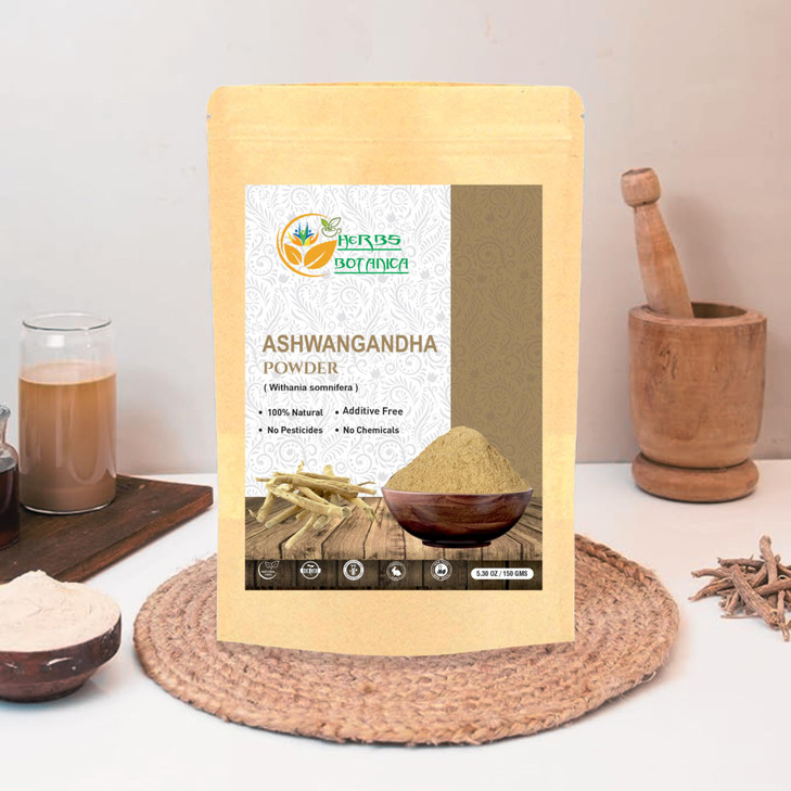 Herbs Botanica Ashwagandha Root Powder Withania Somnifera Powder Ashwaganda