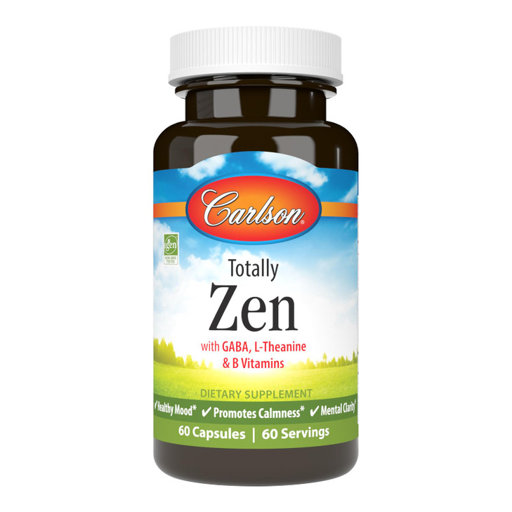 Carlson - Totally Zen, GABA, L-Theanine & B