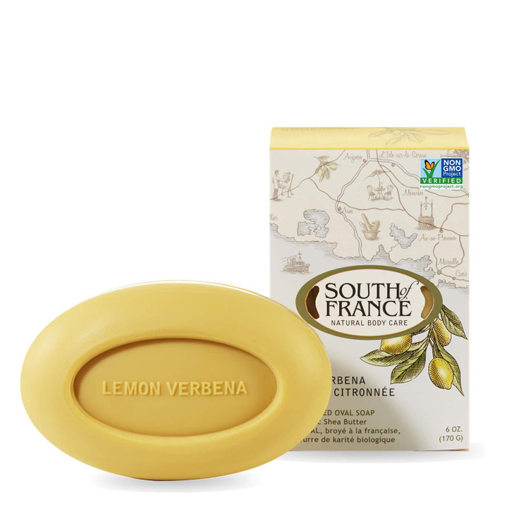 South Of France, Soap Bar Lemon Verbena, 6 Ounce