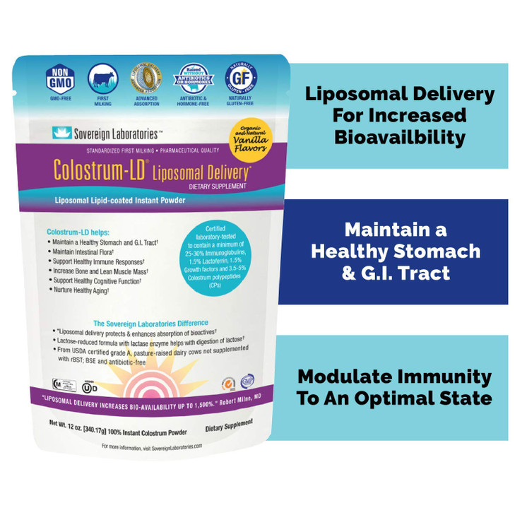 Colostrum-LD Liposomal Delivery - Colostrum Powder