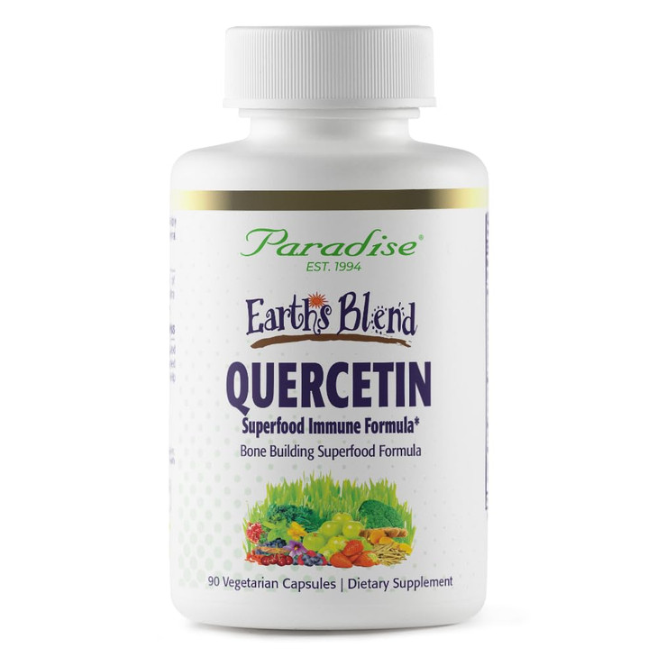 Paradise Herbs Earth's Blend Quercetin, for Immunity, Antioxidant Activity