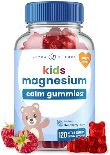 NutraChamps 120 Kids Magnesium Gummies