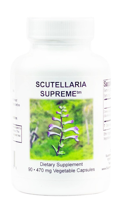 Supreme Nutrition Scutellaria Supreme, 90 Pure Chinese Skullcap Root Vegetarian