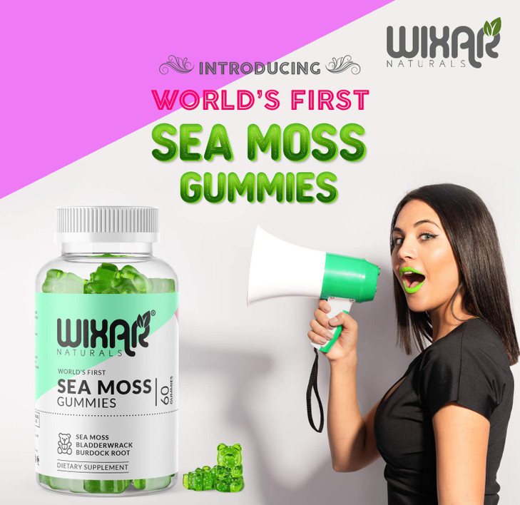 WIXAR NATURALS Sea Moss Gummies
