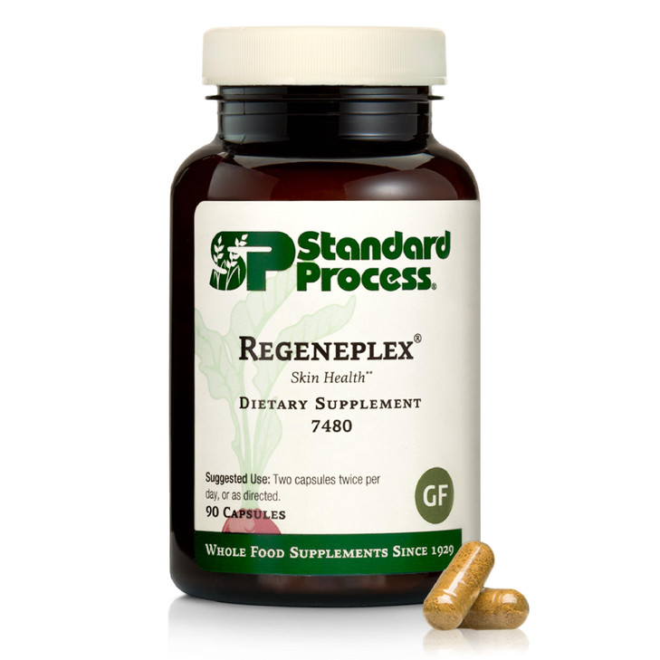 Standard Process Regeneplex - Skin Health Supplement with Vitamin C & Zinc