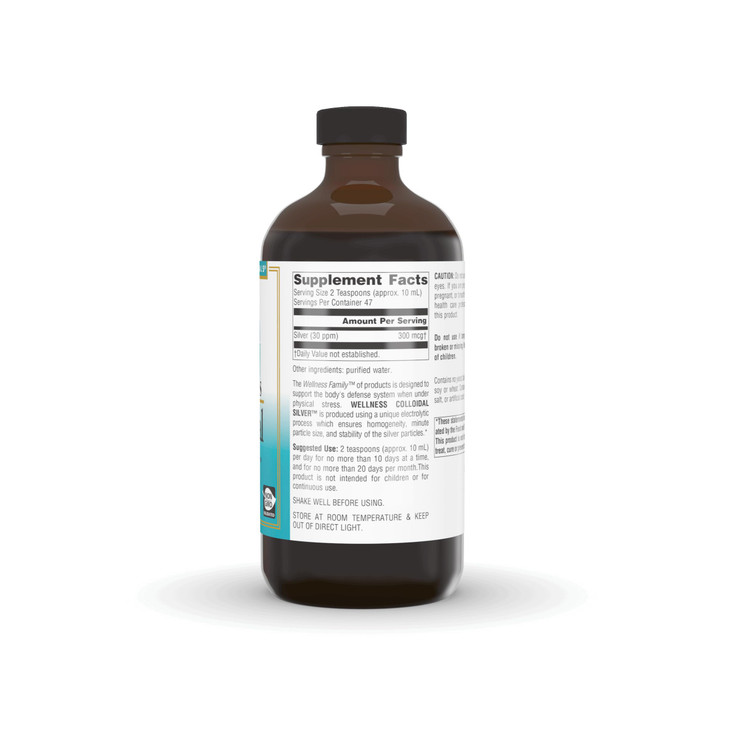 Source Naturals Wellness Colloidal Silver 30 ppm, Supports Physical Well Being*