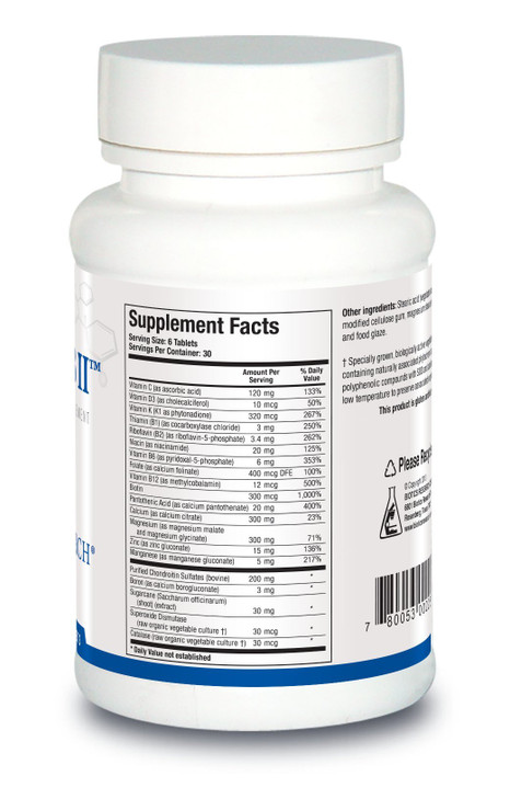 Biotics Research Osteo B II Optimal Bone Health Support, Healthy Aging, CaMg