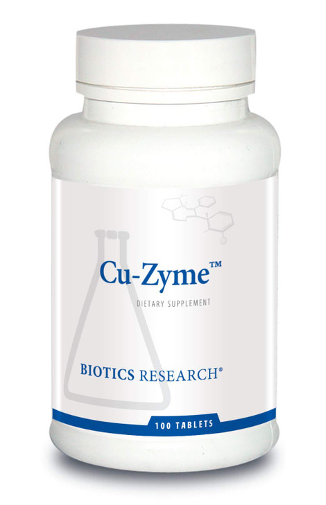 Biotics Research Cu-Zyme Essential Mineral Supplement, Energy Metabolism, Iron