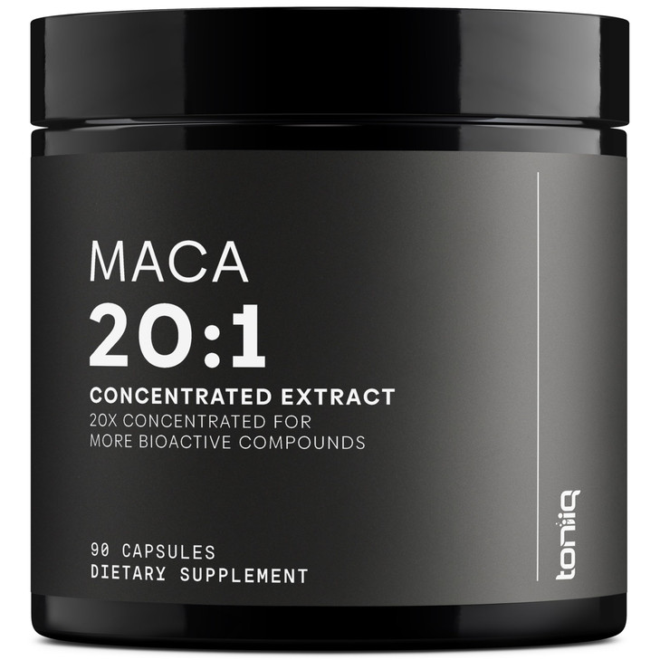 Toniiq Maca Root - Ultra High Potency 20:1 Extract