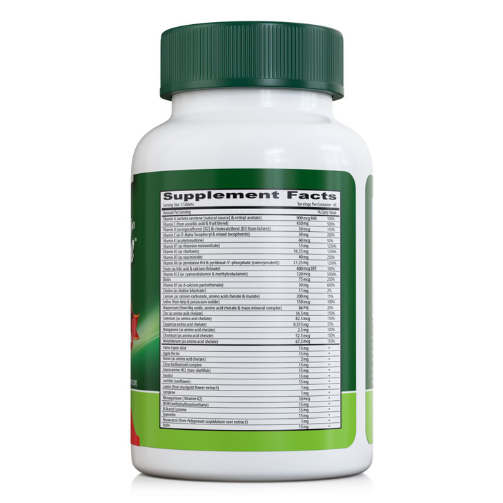 DEVA Tuba Prime Vegan Multivitamin Iron-Free