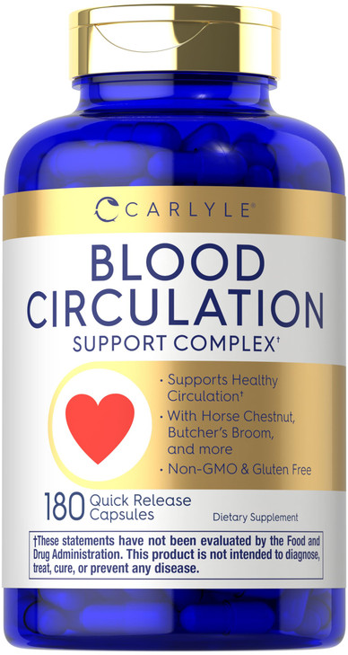 Carlyle Blood Circulation Supplement - 180 Capsules