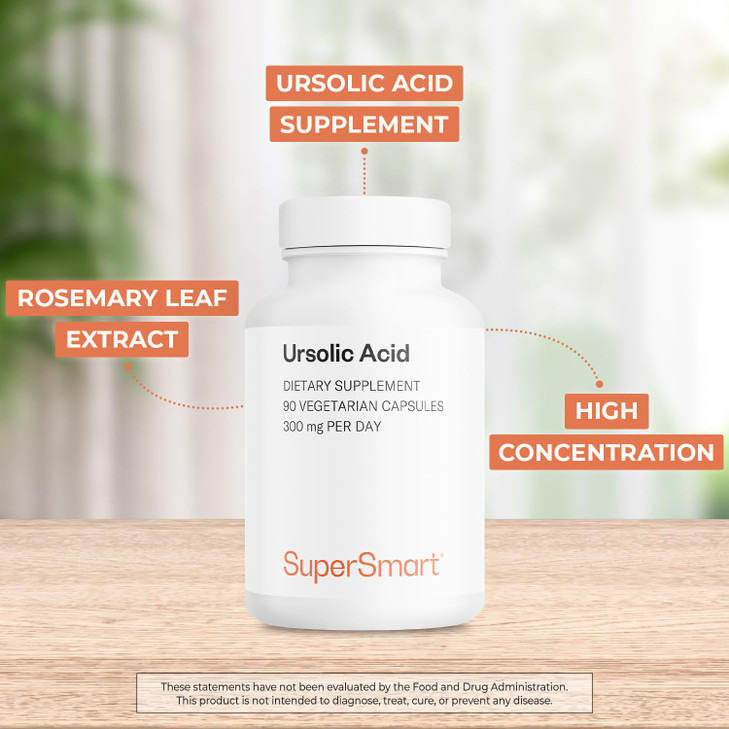 Supersmart - Ursolic Acid 300mg per Day (Well-Tolerated)