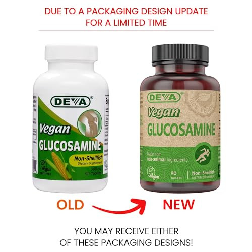 DEVA Vegan Glucosamine 90 Tabs (Pack of 2)