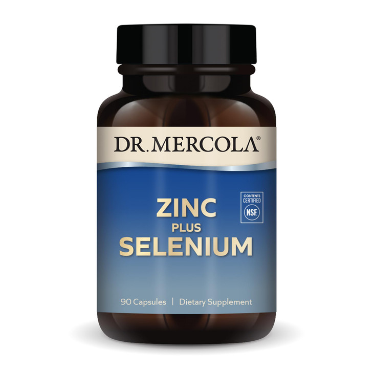 Dr. Mercola Zinc Plus Selenium - Mineral Blend Supplement
