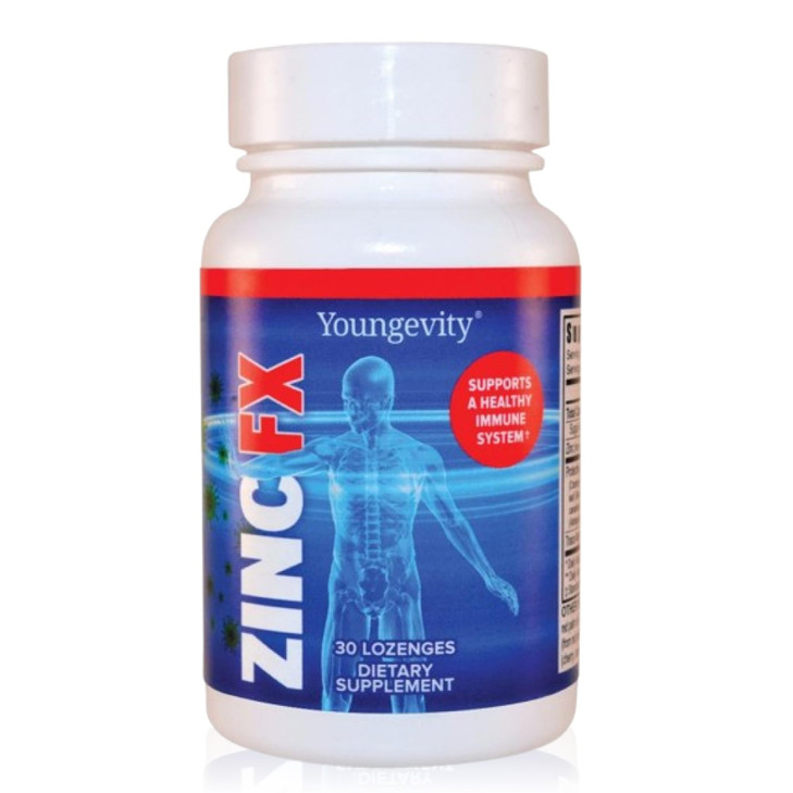 Youngevity Zinc Fx - Zinc + Trace Minerals + Elderberry + Astragalus