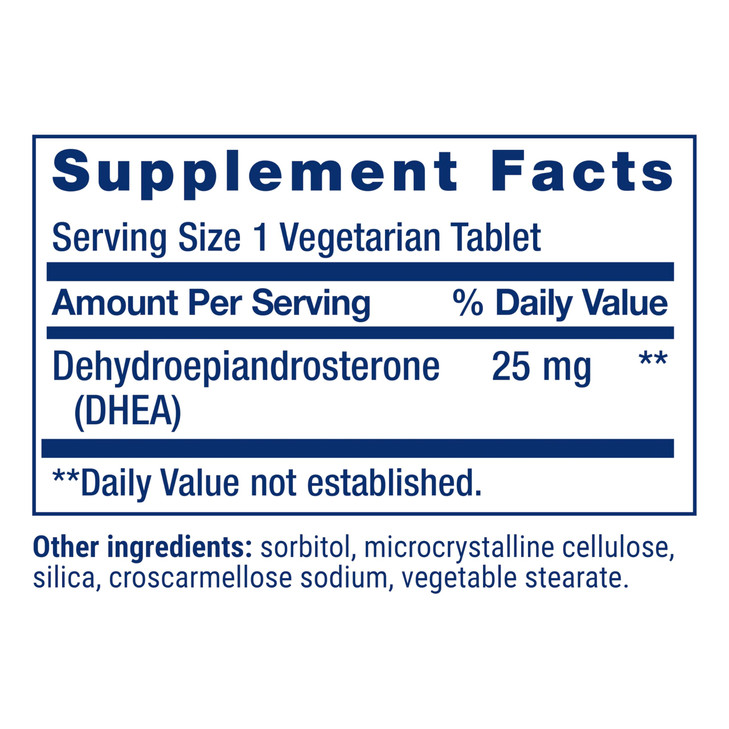 Life Extension DHEA 25 mg