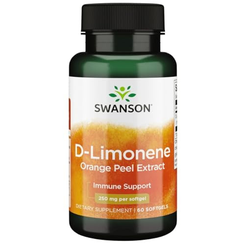 Swanson D-Limonene - Orange Peel Extract Supplement Promoting Cellular Health