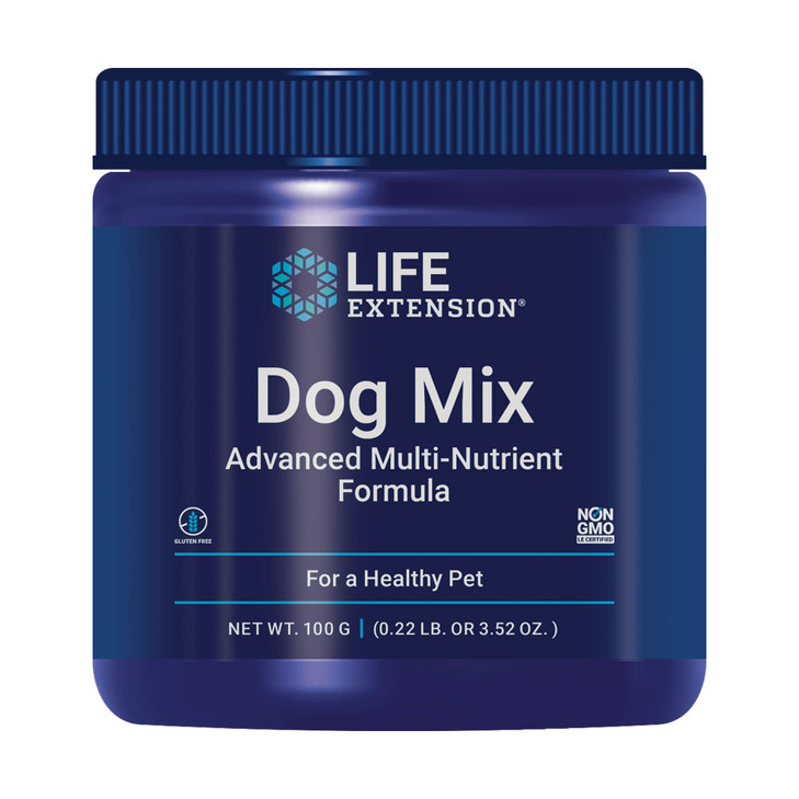 Life Extension Dog Mix, Dog Vitamins and Supplements, probiotics, L-carnitine