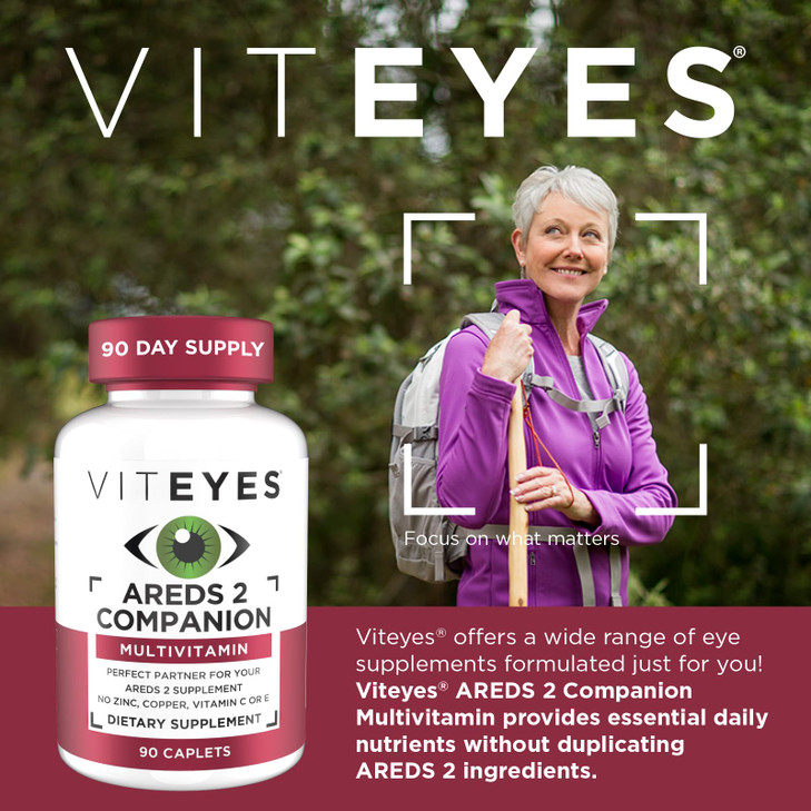 Viteyes Classic AREDS 2 Companion Multivitamin Supplement, Comprehensive