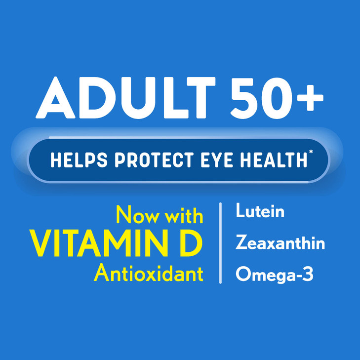 Ocuvite 50+ Eye Vitamin & Mineral Supplement, Multivitamin for Vision & Ocular