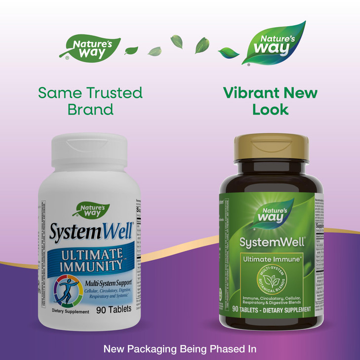 Nature's Way Systemwell Ultimate Immune* with Vitamins C, A, D, Zinc