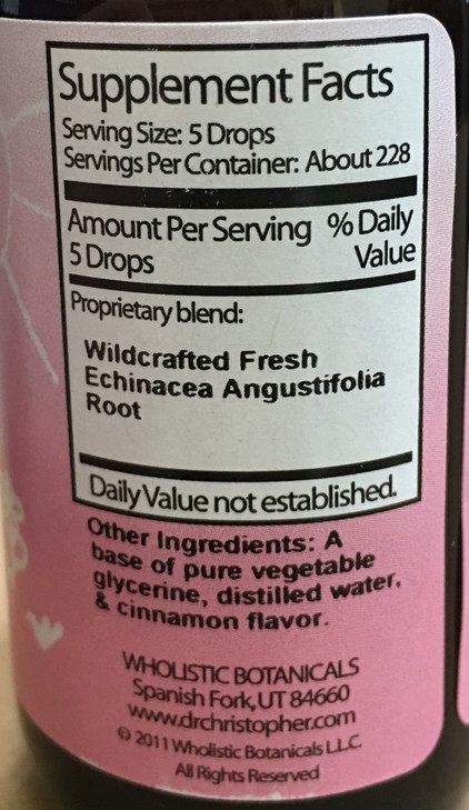 Dr. Christopher's Formulas Kid-e-Mune Herbal Supplement, 2 Fluid Ounce
