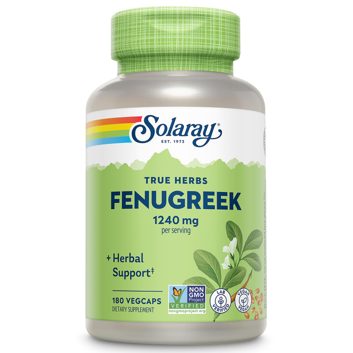 SOLARAY Fenugreek Seed Supplement for Men & Women