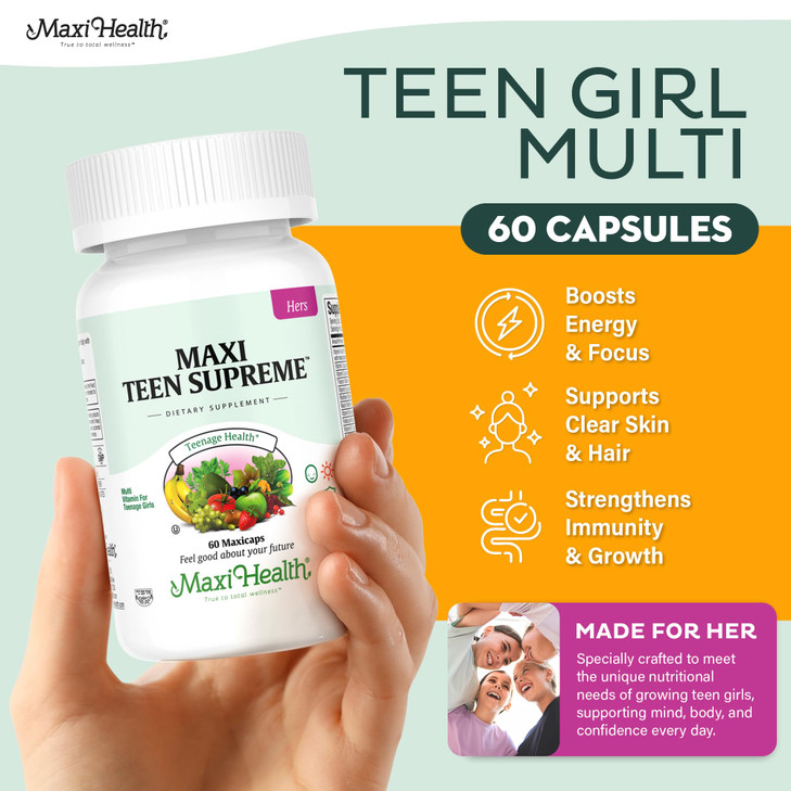 Teen Vitamins for Girls 12-17