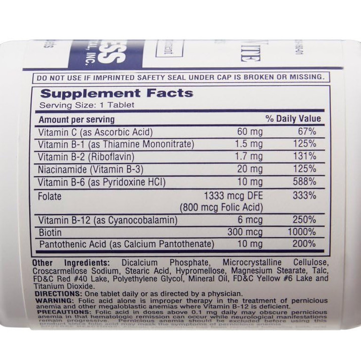 Rena-Vite Tablets, 100 Tablets Per Bottle (3 Bottles)