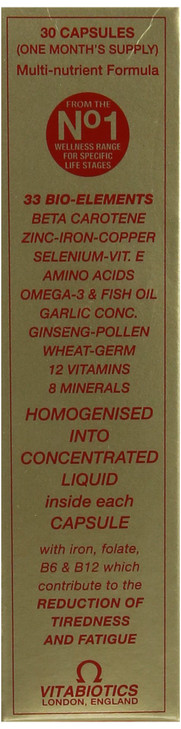 Omega-H3 Multivitamin Mineral 30 Capsules