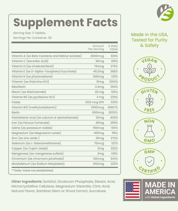 BariSlim Complete Chewable Bariatric Multivitamin Tablets