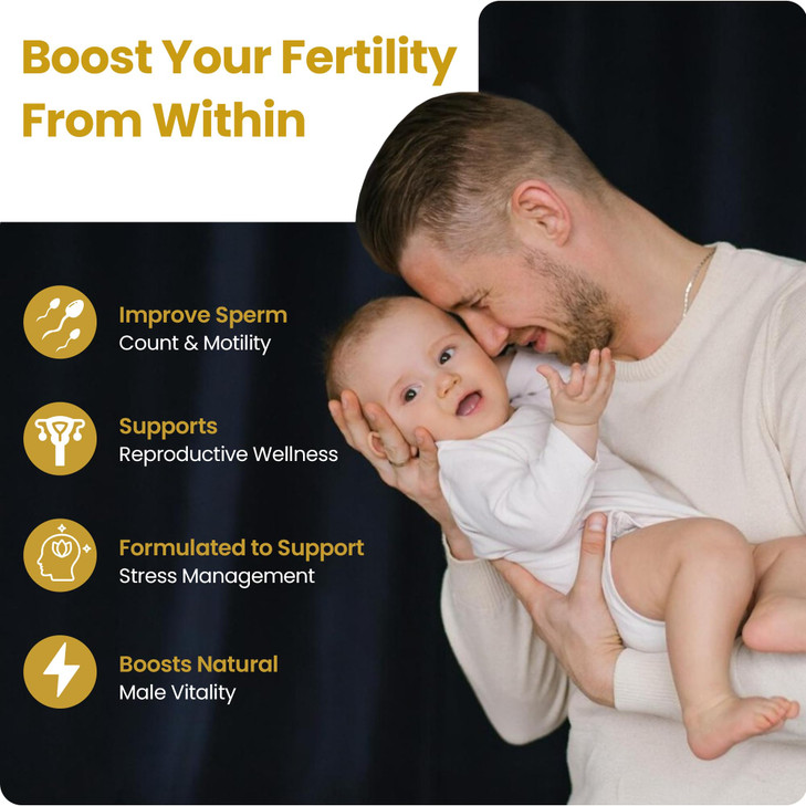 SEMANOID (60 Caps) Maximum Fertility Formula and Semen Volumizer