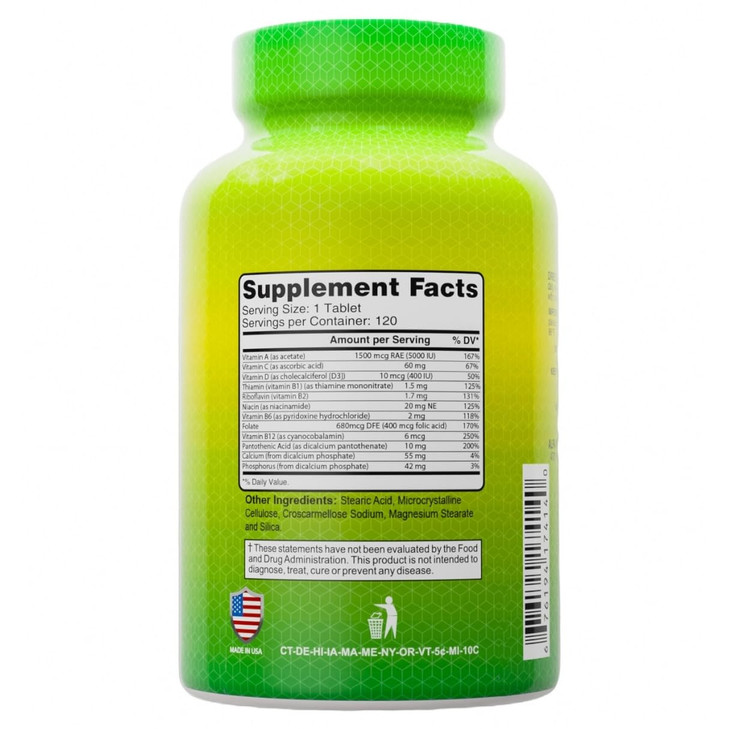 ALFA VITAMINS Multi Daily Vitamins Essential Vitamins to Support The Immune