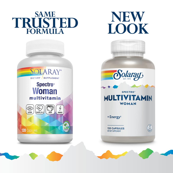 SOLARAY Spectro Multivitamin | 120ct (Woman)