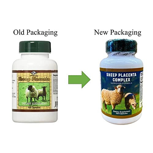 4 bottles Sheep Placenta Complex 100 Capsules/bottle, Make In USA, FRESH, Faster