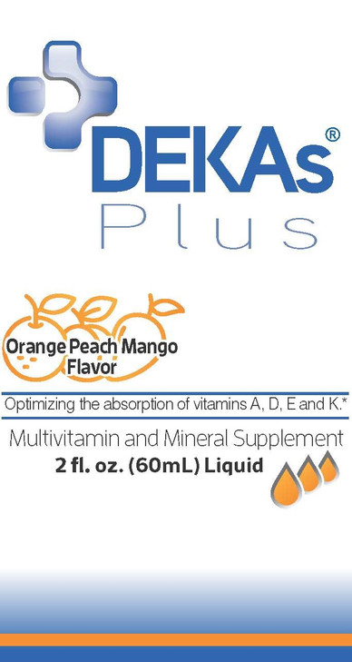 DEKAs Plus Liquid, 2oz. Per Bottle