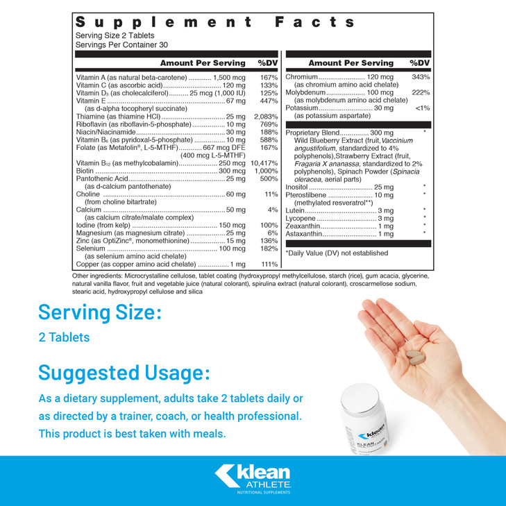 Klean Athlete Klean Multivitamin