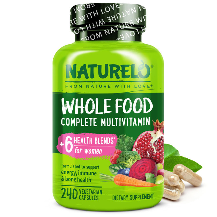 NATURELO Whole Food Multivitamin for Women
